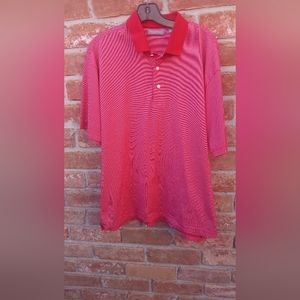 Daniel Cremieux Red Polo Golf shirt Men's Large